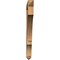 Ekena Millwork Balboa Arts & Crafts Rough Sawn Bracket, Western Red Cedar, 4"W x 46"D x 46"H BKT04X46X46BOA03RWR - alternate 3